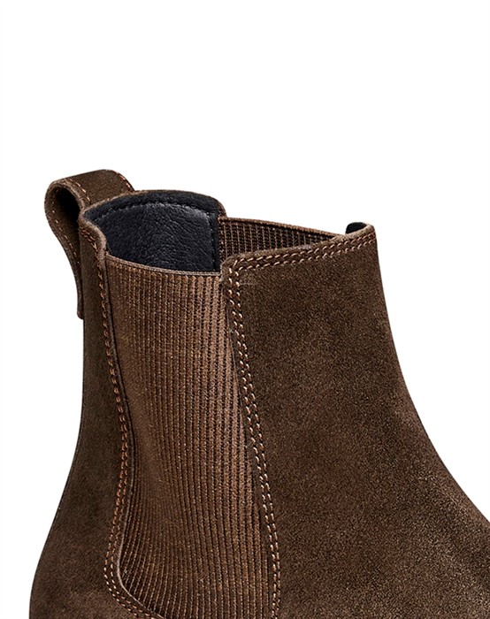 Highwood  Slip On Suede Leather Støvler